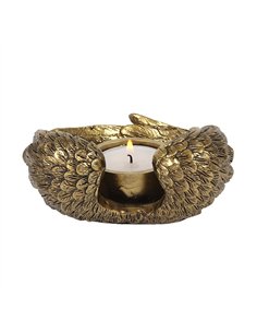 Antique Gold Angel Wing Tealight Candle Holder GA_59530 2