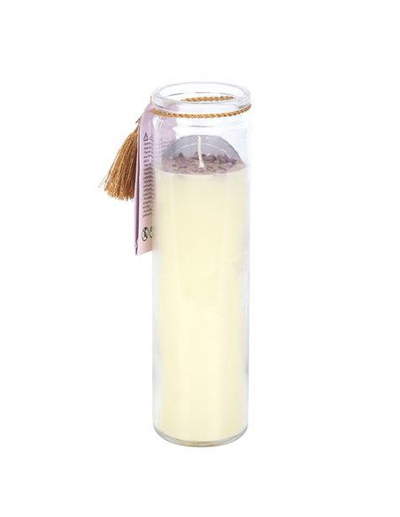 Selene Goddess Tube Candle with Amethyst Crystals GD_67525 - pic 135199 | FastDaddyshop