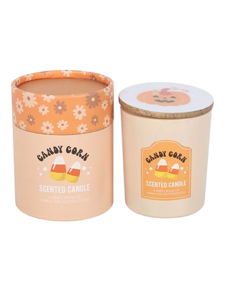Candy Corn Vanilla and Butterscotch Candle GR_74425 - pic 135208 | FastDaddyshop