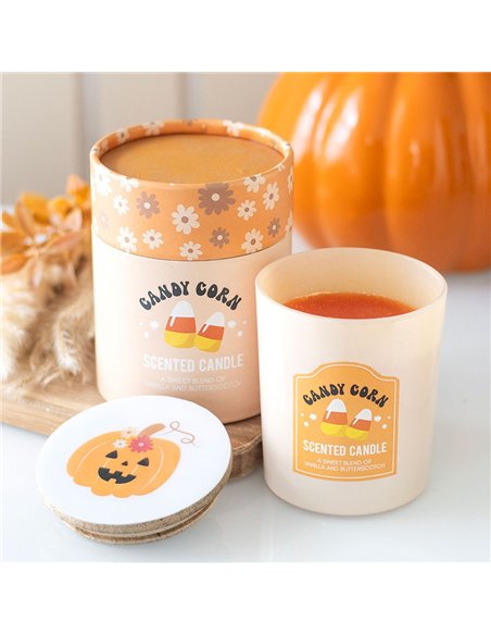 Candy Corn Vanilla and Butterscotch Candle GR_74425 - pic 135209 | FastDaddyshop