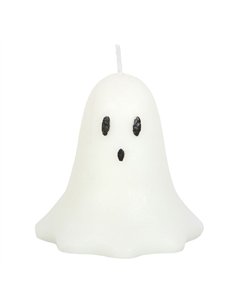 10cm Unscented Ghost Candle HB_64023