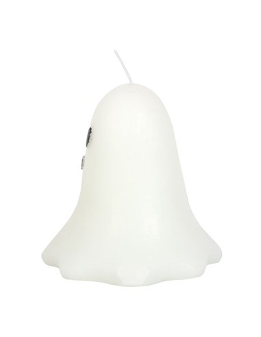 10cm Unscented Ghost Candle HB_64023