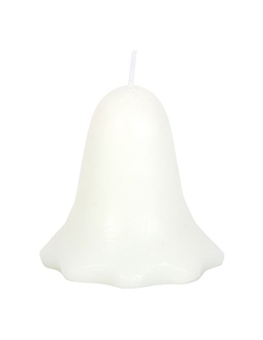 10cm Unscented Ghost Candle HB_64023