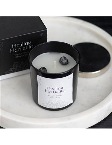 Healing Hematite Detox Candle HL_63825