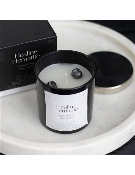 Healing Hematite Detox Candle HL_63825 - pic 135227 | FastDaddyshop