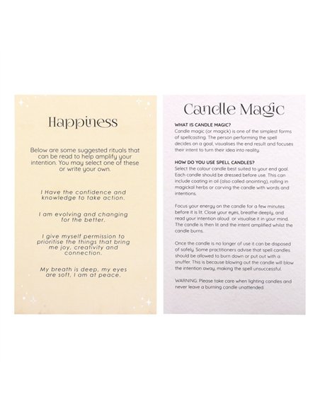 Pack of 12 Happiness Spell Candles HM_16924 - pic 135240 | FastDaddyshop