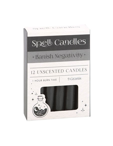 Pack of 12 Banish Negativity Spell Candles HM_17024 - pic 135243 | FastDaddyshop