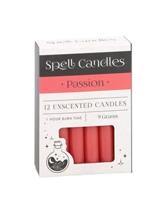 Pack of 12 Passion Spell Candles HM_17124
