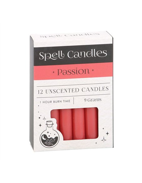 Pack of 12 Passion Spell Candles HM_17124 - pic 135249 | FastDaddyshop