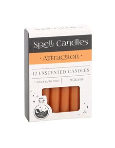 Pack of 12 Attraction Spell Candles HM_17224