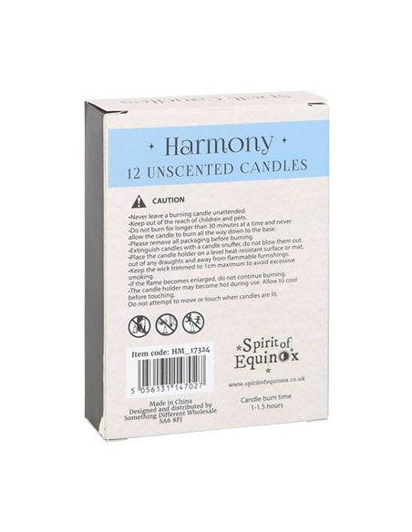 Pack of 12 Harmony Spell Candles HM_17324 - pic 135262 | FastDaddyshop