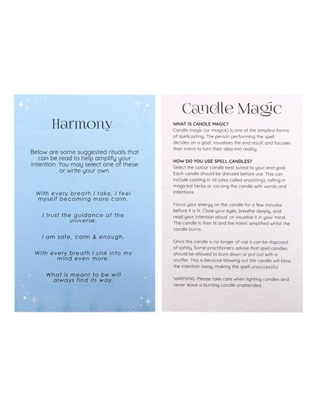 Pack of 12 Harmony Spell Candles HM_17324 - pic 135264 | FastDaddyshop