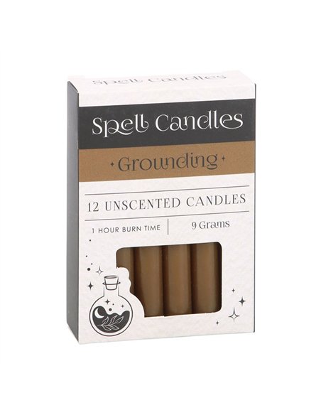 Pack of 12 Grounding Spell Candles HM_17524 - pic 135273 | FastDaddyshop