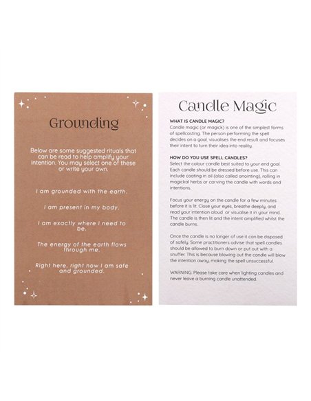 Pack of 12 Grounding Spell Candles HM_17524 - pic 135276 | FastDaddyshop