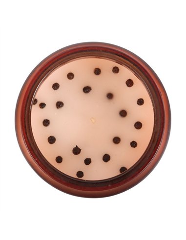 Black Pepper Infused Protection Spell Candle HM_49323