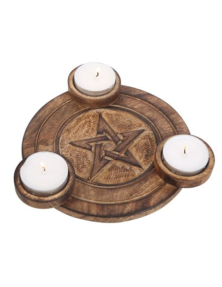 Pentagram Tea Light Candle Holder IN_22628 - pic 135328 | FastDaddyshop