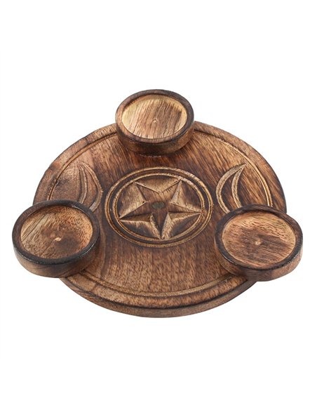 Triple Moon Tealight Candle Holder IN_22728 - pic 135331 | FastDaddyshop