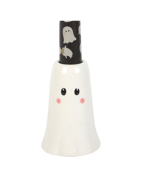 Sweet Ghost Candle Holder with Taper Candle KY_86825 - pic 135334 | FastDaddyshop
