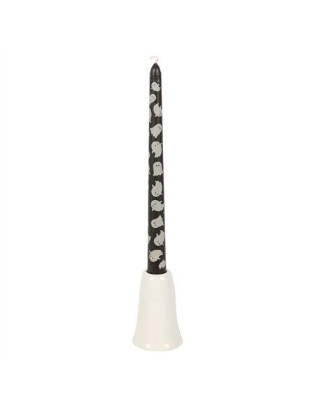 Sweet Ghost Candle Holder with Taper Candle KY_86825 - pic 135336 | FastDaddyshop