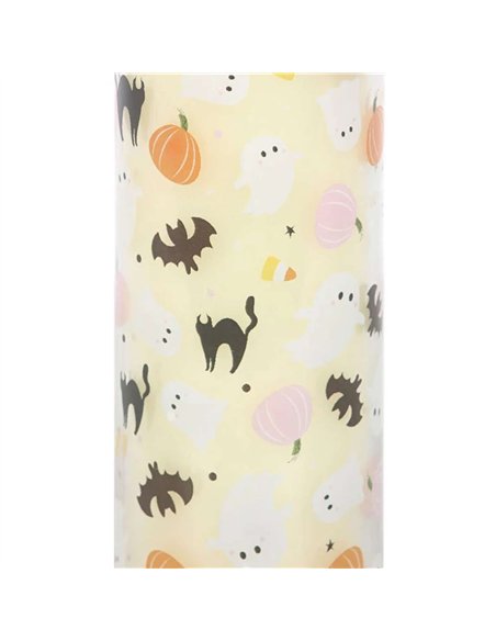 Sweet and Spooky Print Candy Corn Tube Candle KY_87125 - pic 135350 | FastDaddyshop