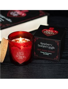 Love Potion Raspberry Crystal Chip Candle LO_36125 2