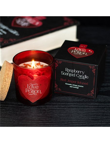 Love Potion Raspberry Crystal Chip Candle LO_36125 - pic 135366 | FastDaddyshop