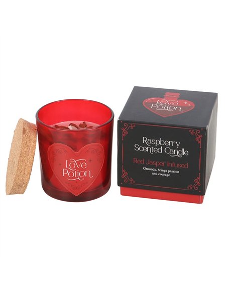 Love Potion Raspberry Crystal Chip Candle LO_36125 - pic 135367 | FastDaddyshop