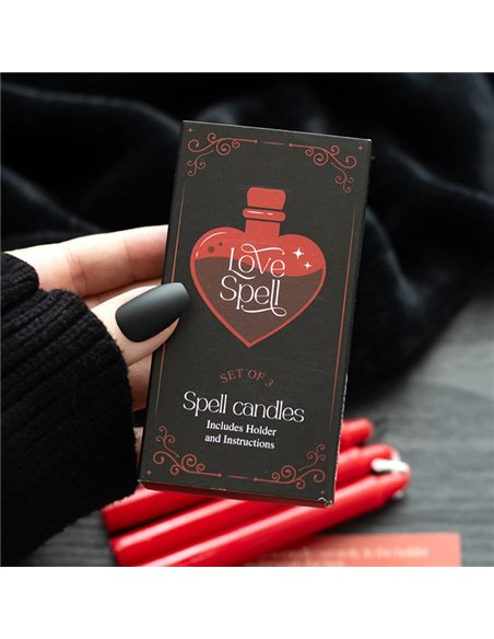 Set of 3 Love Spell Candles in a Box LO_36225 - pic 135372 | FastDaddyshop
