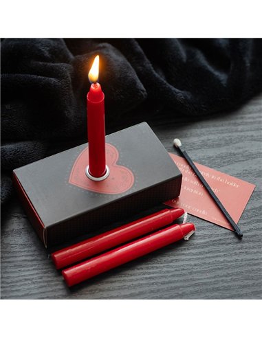 Set of 3 Love Spell Candles in a Box LO_36225