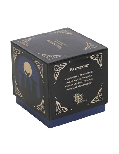 'Moon Gazing Hares' Friendship Candle by Lisa Parker LP_36924