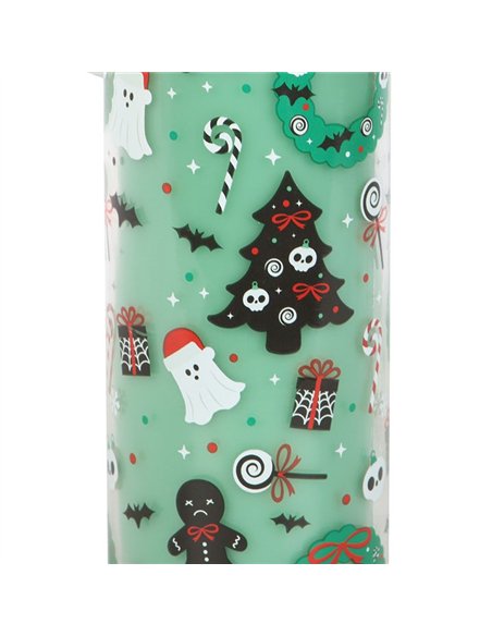 Merry Creepmas Cursed Candy Cane Tube Candle ME_27726 - pic 135419 | FastDaddyshop