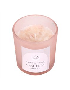 Gratitude Wild Rose Crystal Chip Candle MG_97122
