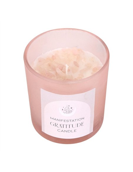 Gratitude Wild Rose Crystal Chip Candle MG_97122 - pic 135432 | FastDaddyshop