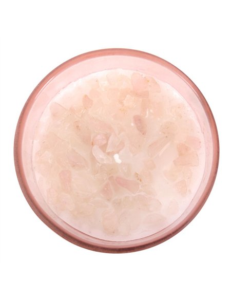 Gratitude Wild Rose Crystal Chip Candle MG_97122 - pic 135433 | FastDaddyshop