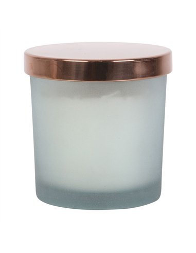 Positive Energy White Sage Crystal Chip Candle MG_97322