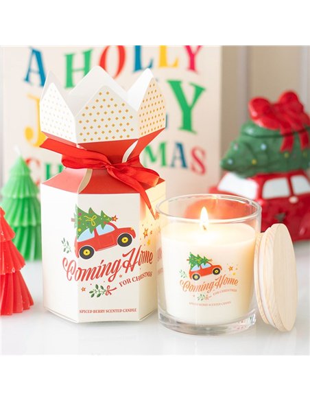 Coming Home for Christmas Spiced Berry Candle NC_11026 - pic 135495 | FastDaddyshop