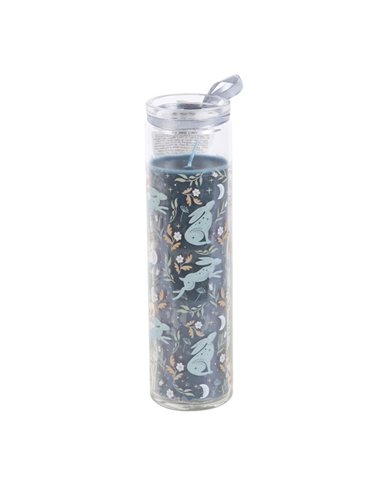 Midnight Hare Wild Tulip Tube Candle NI_98524