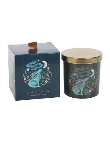 Midnight Hare Wild Tulip Candle NI_98624