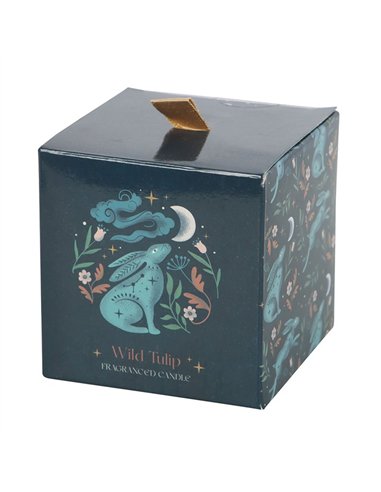 Midnight Hare Wild Tulip Candle NI_98624
