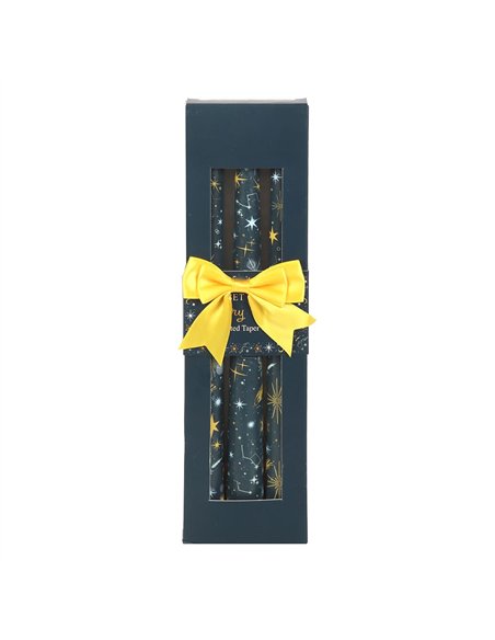 Set of 3 Starry Night Taper Candles NT_25226 - pic 135536 | FastDaddyshop