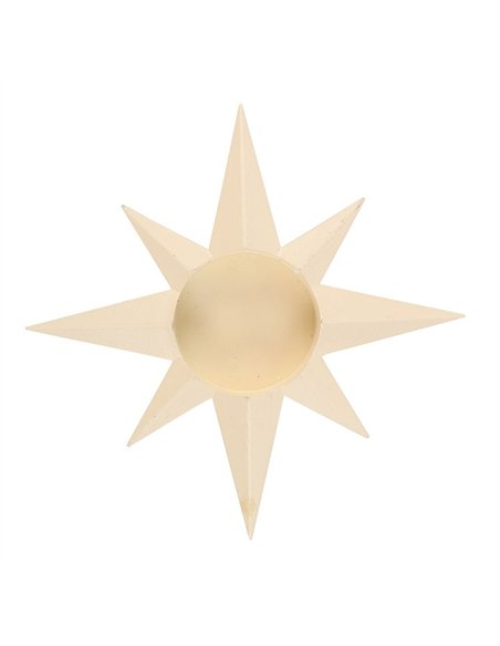 Cream Star Tealight Candle Holder NT_25426 - pic 135541 | FastDaddyshop