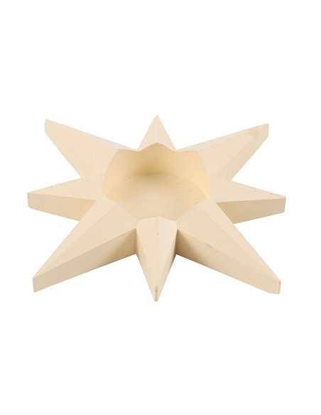 Cream Star Tealight Candle Holder NT_25426 - pic 135542 | FastDaddyshop