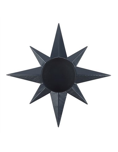 Navy Star Tealight Candle Holder NT_25626