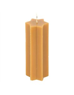 Gold Starry Night Star Shaped Taper Candle NT_42326