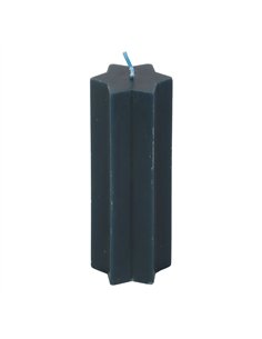 Navy Starry Night Star Shaped Taper Candle NT_42426
