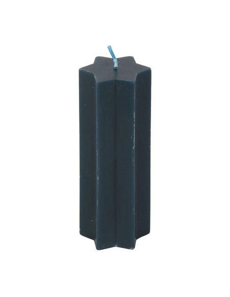 Navy Starry Night Star Shaped Taper Candle NT_42426 - pic 135558 | FastDaddyshop