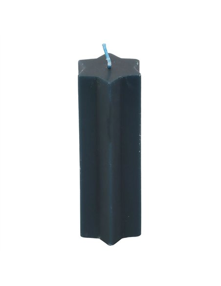 Navy Starry Night Star Shaped Taper Candle NT_42426 - pic 135559 | FastDaddyshop