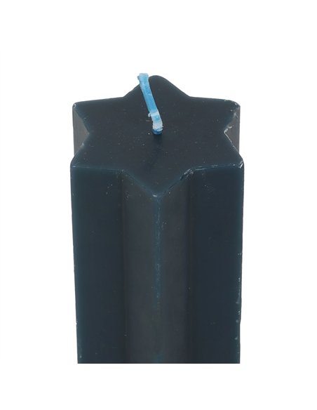 Navy Starry Night Star Shaped Taper Candle NT_42426 - pic 135560 | FastDaddyshop