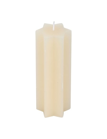 Cream Starry Night Star Shaped Taper Candle NT_42526 - pic 135563 | FastDaddyshop