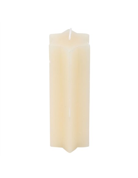Cream Starry Night Star Shaped Taper Candle NT_42526 - pic 135564 | FastDaddyshop